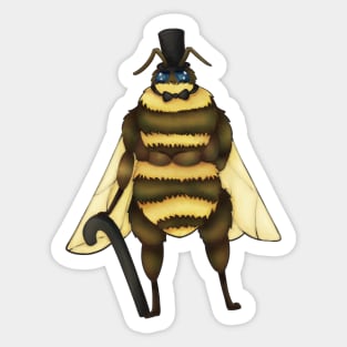 BumbleBee Gentleman Sticker